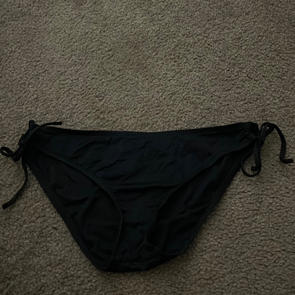 Mossimo bikini bottoms all black